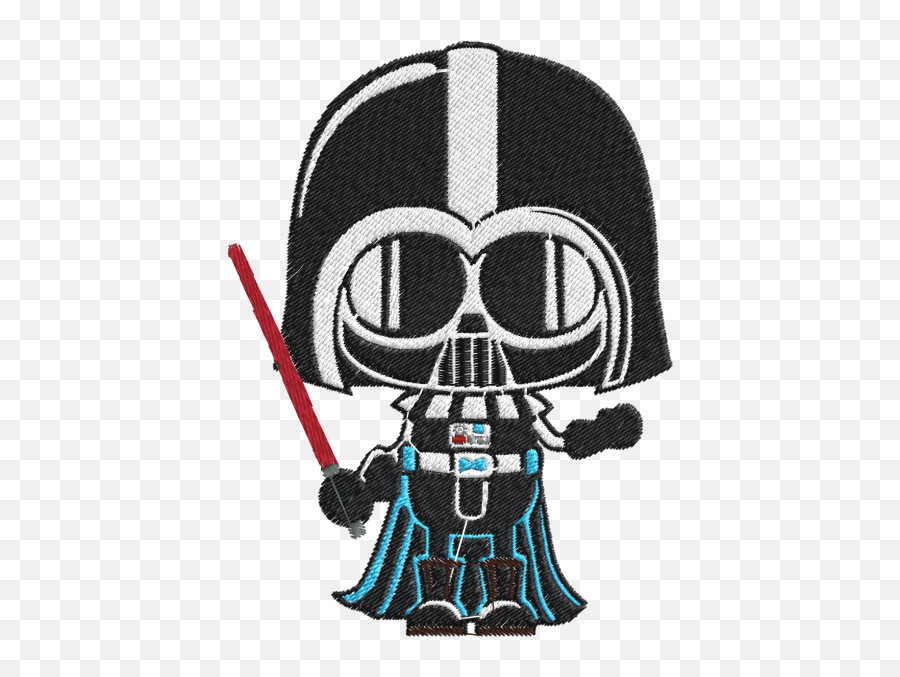 Matriz De Bordado Darth Vader Satr Wars - Darth Vader Bebe Png Emoji,Darth Vader Emoticon