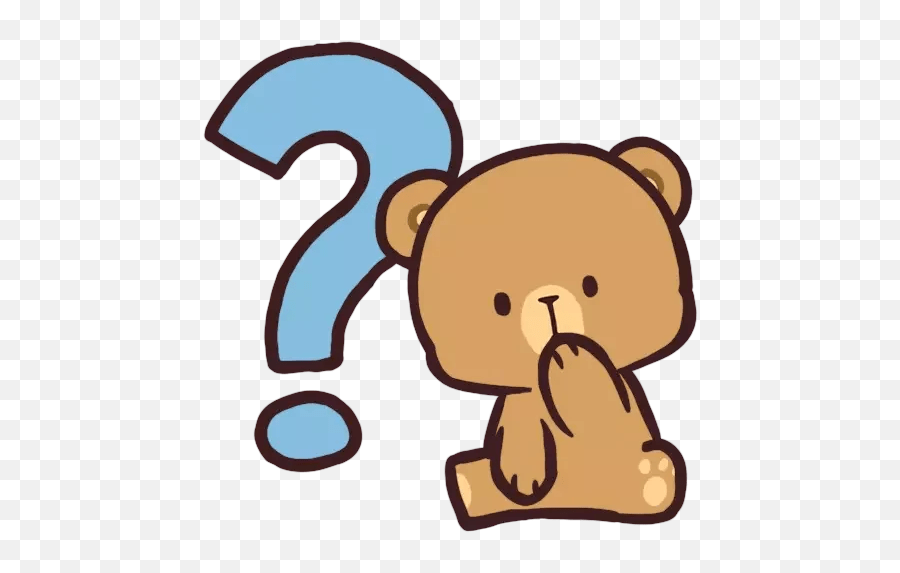 Mocha Bear Stickers - Live Wa Stickers Emoji,Mattel Emotions Crying Bear