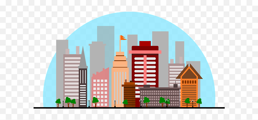 70 Free Building Cutout U0026 Cutout Images Emoji,Skyrscraper Emojii