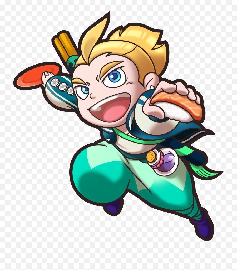 3ds E32017 Character - Sushi Striker The Way Of Sushido Emoji,Japanese Tanabata Emoji