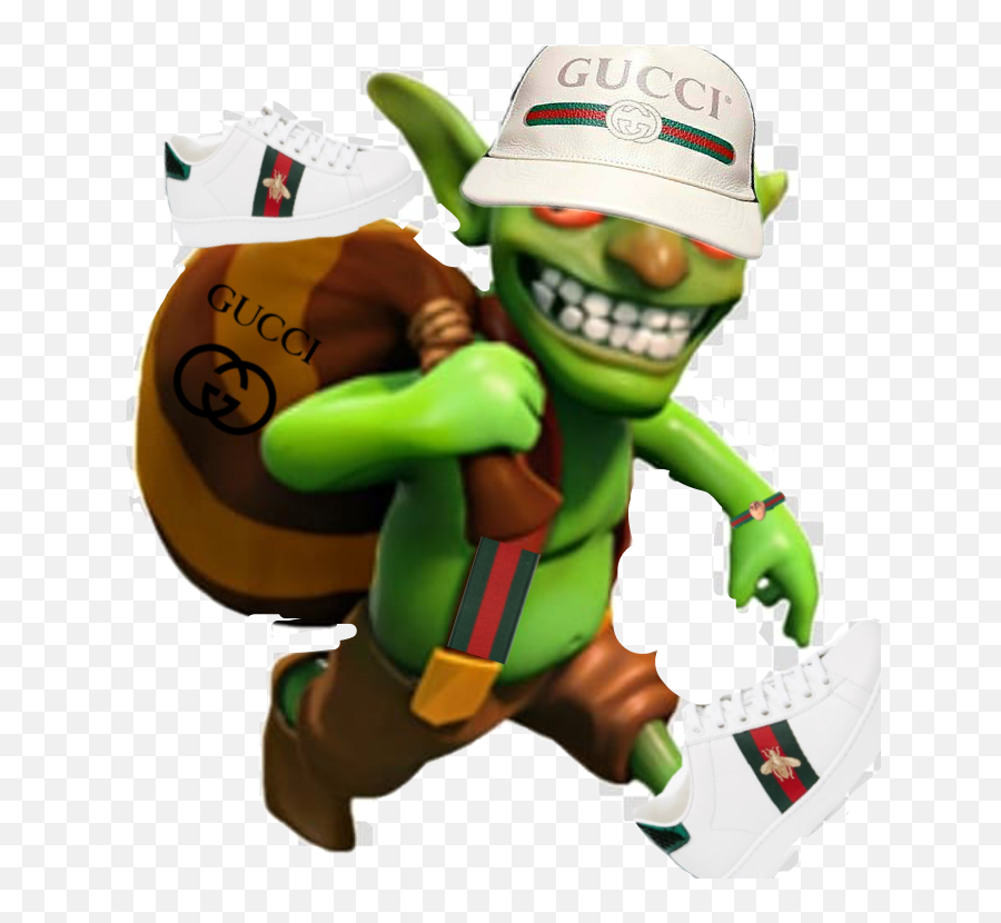 Gucci Goblin Goblin Sticker By Boilingmaple8 - Goblin On Clash Of Clans Emoji,Goblin Emoji