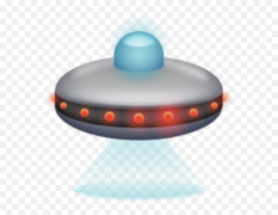 Flying Saucer Emoji - Lid,Alien Emoji