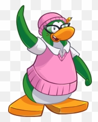 Flywish Club Penguin Fan Universe Fandom - Aunt Arctic Club Penguin Emoji,Stank Face Emoticon