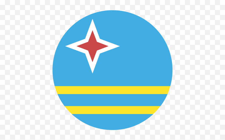 Aruba Emoji Høyoppløselig - Flag Of Aruba,Flagg Emoji