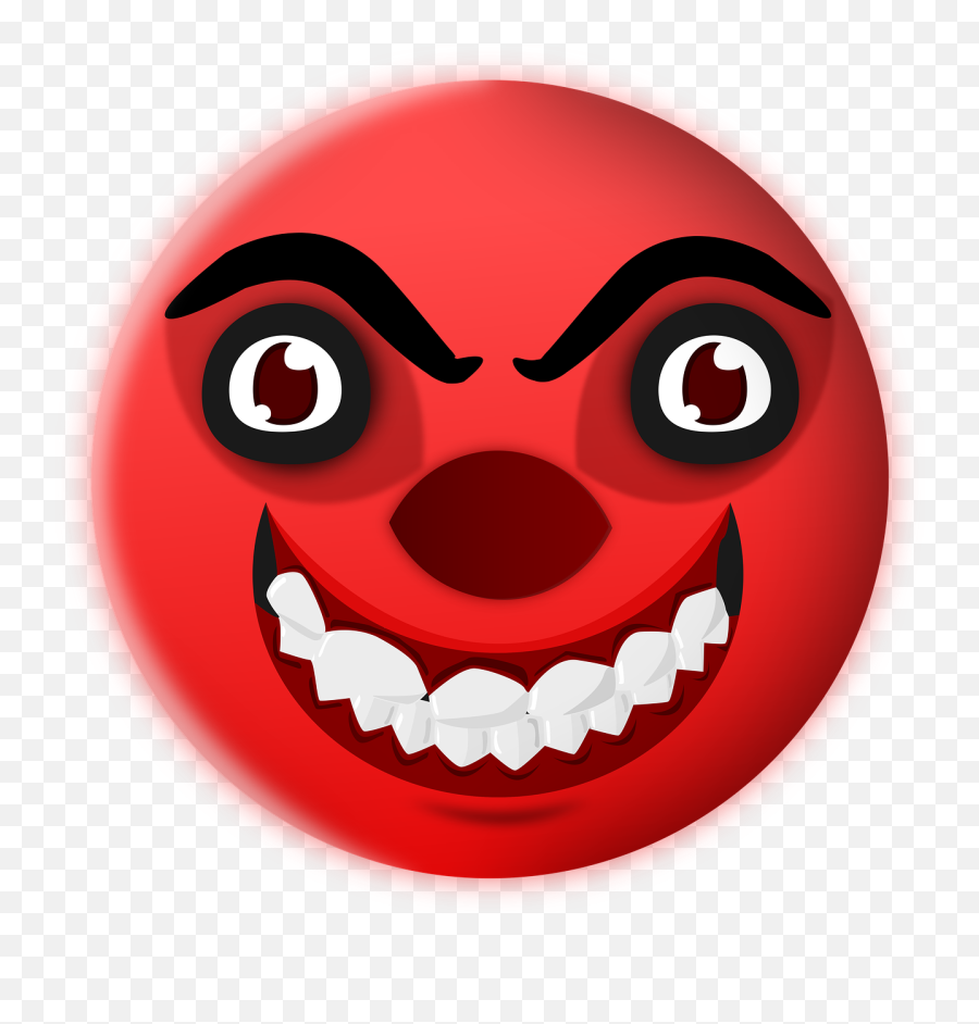 Evil Emoji Devil - Free Image On Pixabay Happy,Devil Emoji
