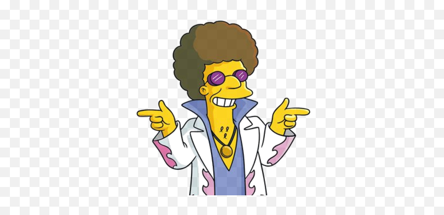 Disco Stu Simpsons Wiki Fandom - Disco Stu Emoji,Noho Hank Emoji