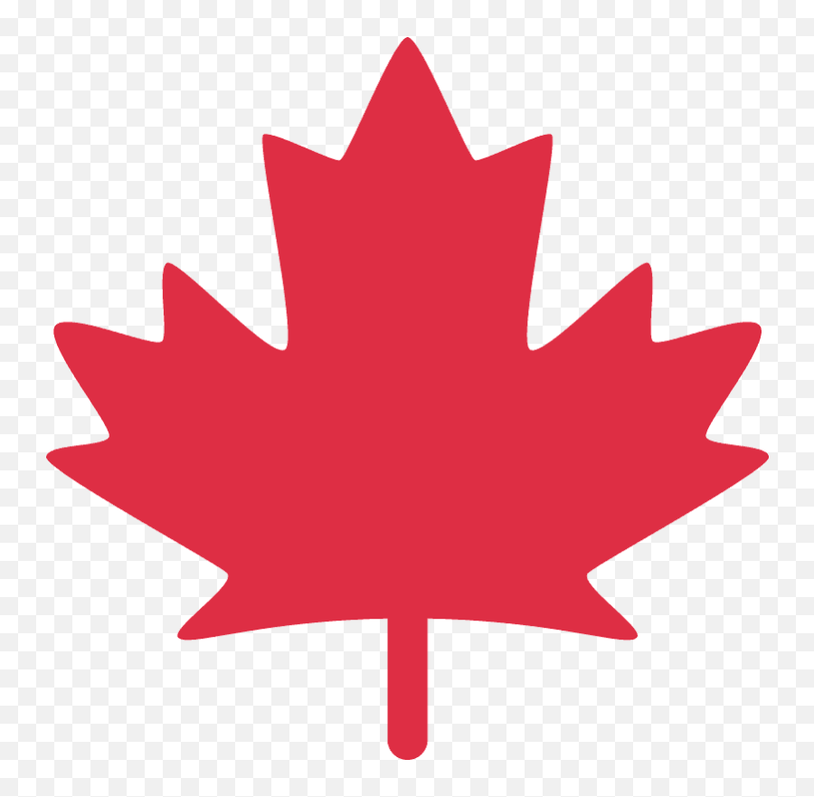 Maple Leaf Emoji Clipart - Transparent Background Maple Leaf Clipart,Leafs Emoji
