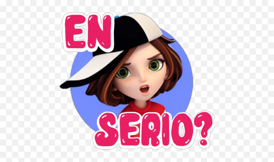 U Stickers For Whatsapp - Girly Emoji,Emoji Serio