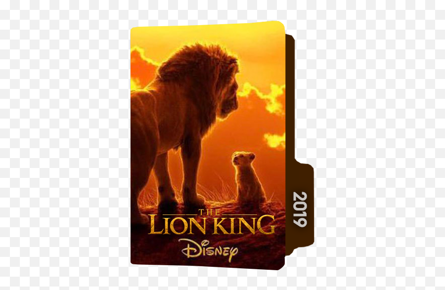 The Lion King 2019folder Icon - Designbust Lion King Images Download Emoji,Lion Emoji