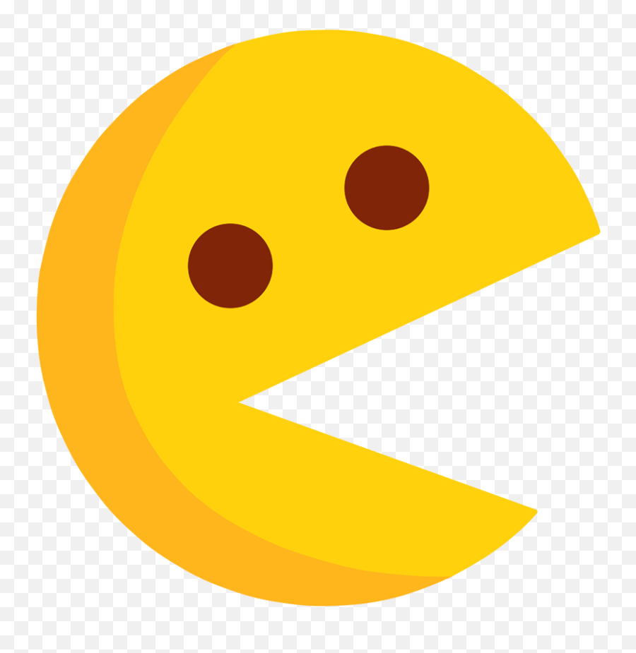 Pacman - Pacman Emoji,Emoji Telescope And Rat