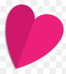 Twitter Heart Png Transparent - Folded Paper Heart Png Emoji,Twitter Heart Emoji Transparent