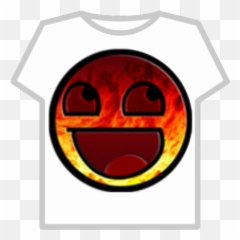 Epic Fire Face - Roblox T Shirt Roblox Girl Emoji,Fire Emoticon