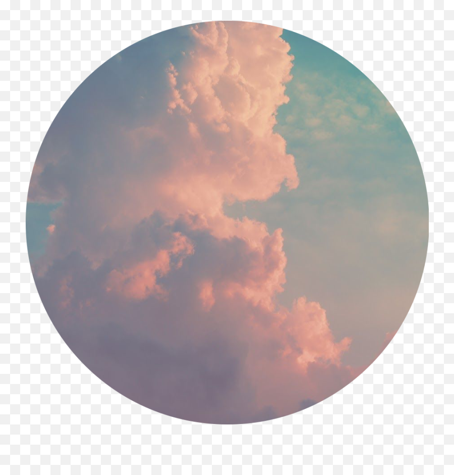 Aesthetic Clouds Pretty Sticker By Neha - Color Gradient Emoji,Emoji Backgrounds On Pintrest