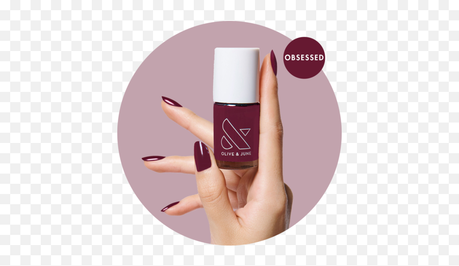 Olive June - Nail Polish 2021 Colors Emoji,Vector Polishing Nail Emoticon Shape