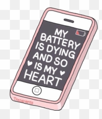 Mobile Battery Png Transparent Tumblr Best Australian - Phone Png Emoji,Emoji Sets For Tumblr