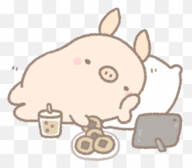 Pin - Soft Emoji,Pig Emoticon Gif