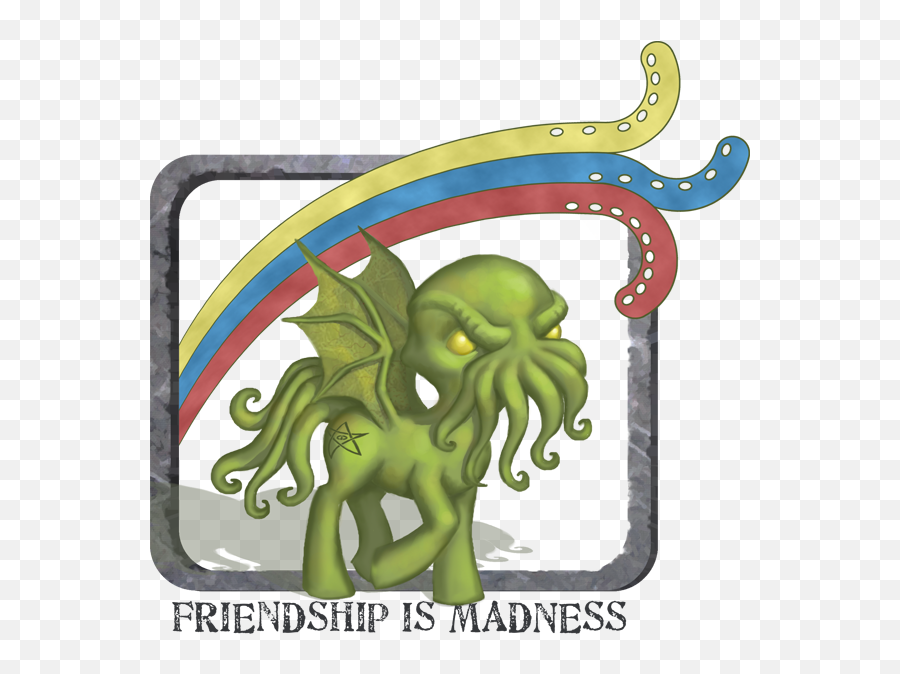 Ufo Believer In Call Of Cthulhu - Cthulhu Pony Emoji,Cthulu Emojis