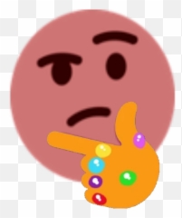 Meme Emojis For Discord,Think Emoji