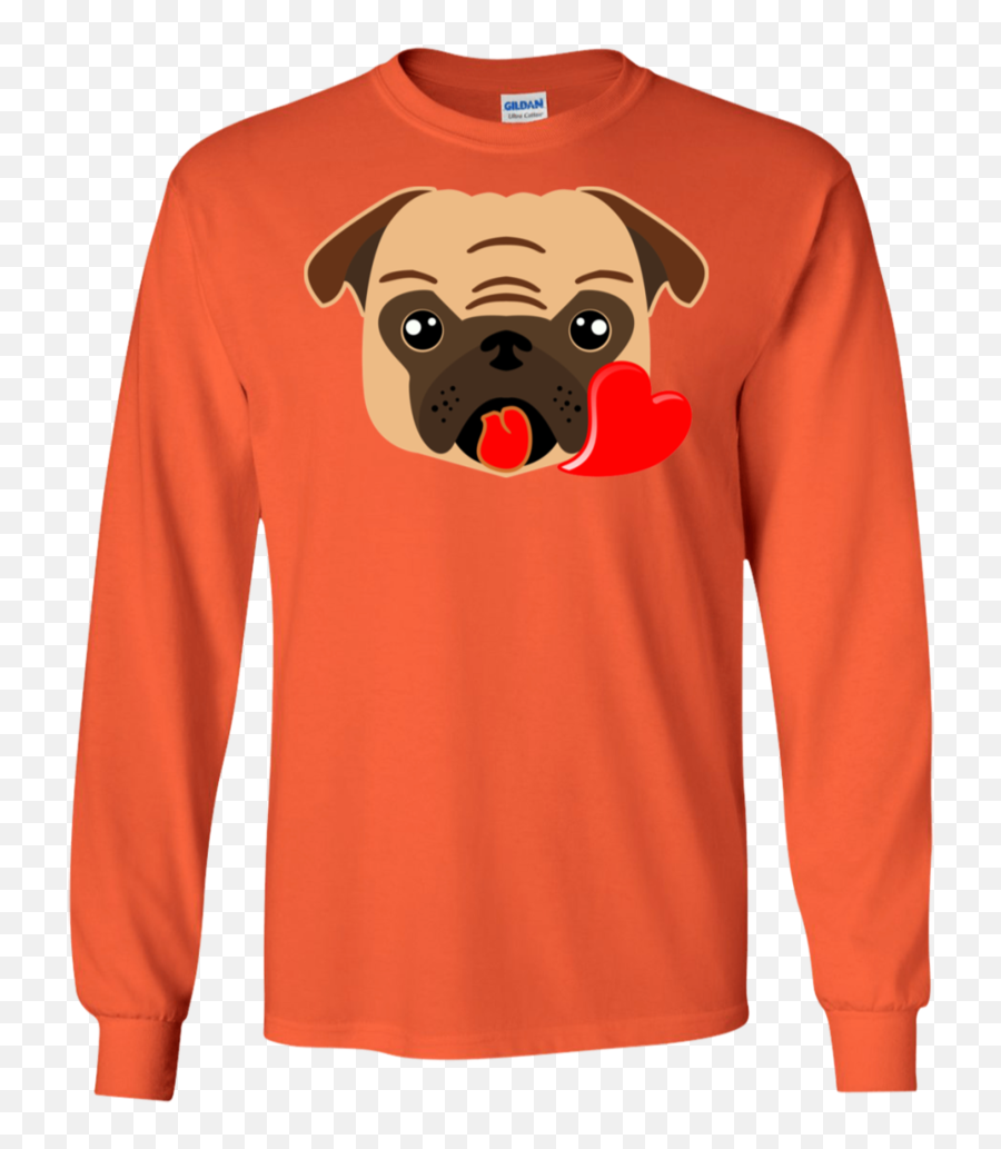 Funny Pug Emoji Adults Pug Heart - T Shirt Dobby Is A Free Elfe,Why Are Adults Afraid Of Emojis
