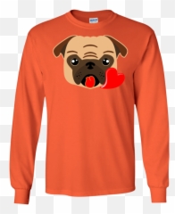 Funny Pug Emoji Adults Pug Heart - T Shirt Dobby Is A Free Elfe,Why Are Adults Afraid Of Emojis