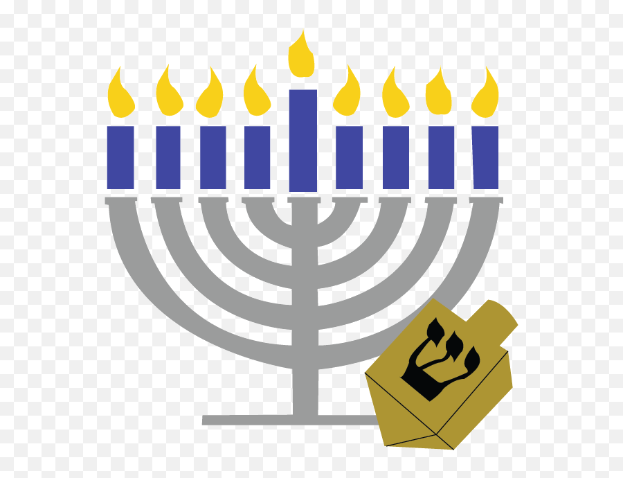 Jewish Menorah Clipart - Hanukkah Menorah Transparent Background Emoji,Menorah Emoji