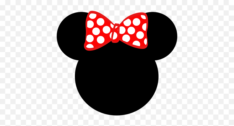 Moño Lazo Cabeza Orejitas De Minnie Imágenes Para Peques - Minnie Mouse Head Pink Bow Emoji,Adornosde Emojis