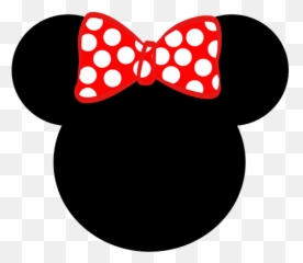 Moño Lazo Cabeza Orejitas De Minnie Imágenes Para Peques - Minnie Mouse Head Pink Bow Emoji,Adornosde Emojis