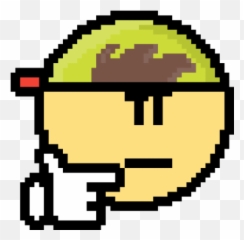Emicrack - Xdu0027s Gallery Pixilart Cinco Hargreeves Pixel Art Emoji,Emojis Png Pensativo