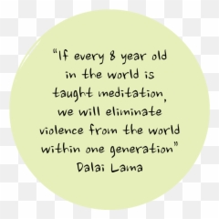 Yoga In Schools - Dot Emoji,Mindfulness Of Emotion Quote