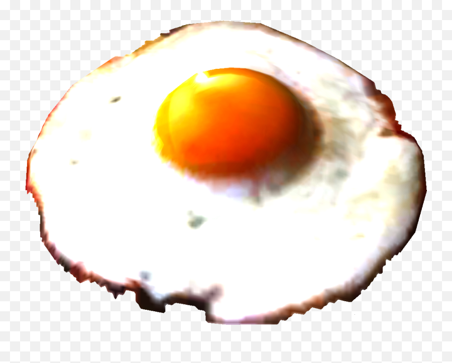 Hideous Victual - Fried Egg Emoji,Broken Egg Yolk Japanese Emoticon