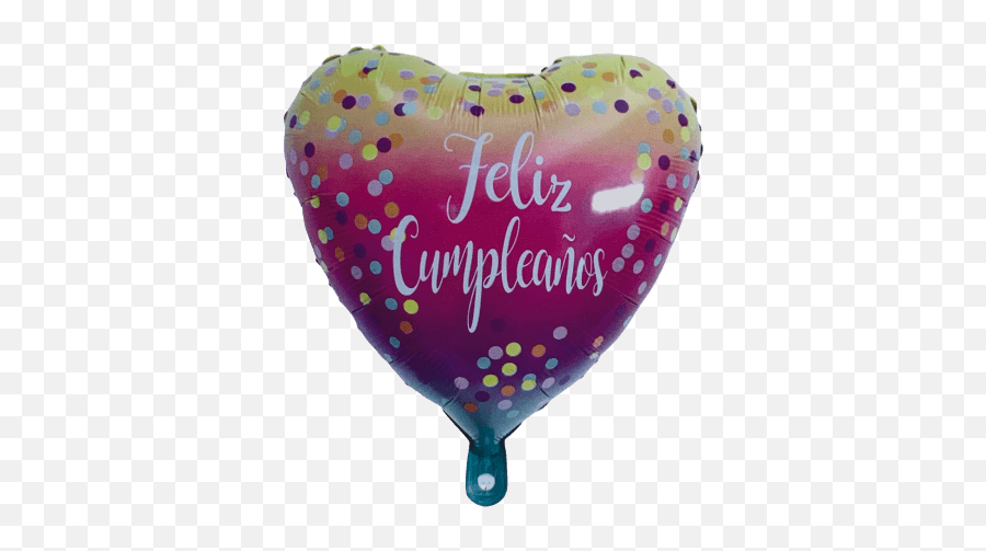 Corazon Feliz Cumpleaños Decoración De - Globo Corazon Feliz Cumpleaños Emoji,Playeras De Emojis Para Cumplea?os