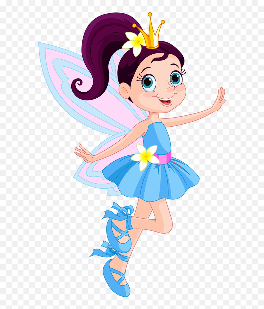 Fairy Clip Art Clipart Blue Sitting Fairy Free Vector Emoji,Fairy Facebook Emoticon