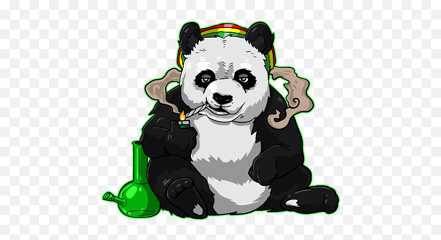 Funny Panda Bear Smoking Weed Cannabis Marijuana Stoner Gift Emoji,Marijuana Emoticon Galaxy S8