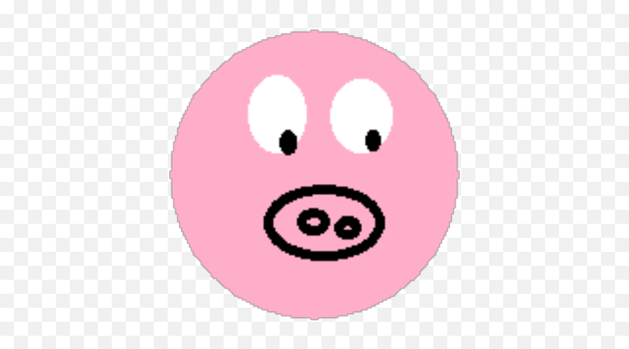 Pig Says Thanks For Coming - Roblox Emoji,Cute Pig Emoticon
