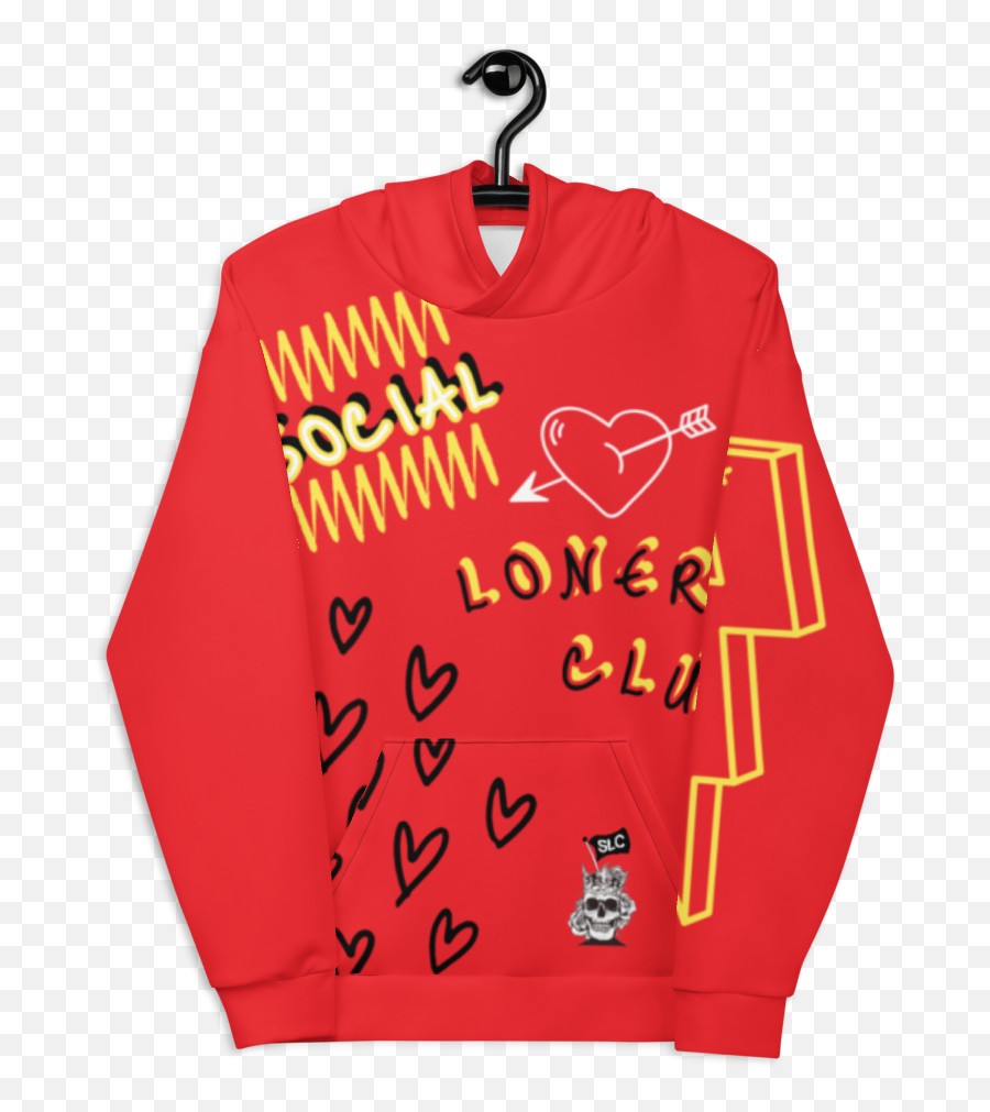 Freestyle V1 Red Unisex Hoodie U2013 Social Loner Club Emoji,How Are Emojis Meade Freestyle V1 Red Unisex Hoodie U2013 Social Loner Club Emoji,How Are Emojis Meade