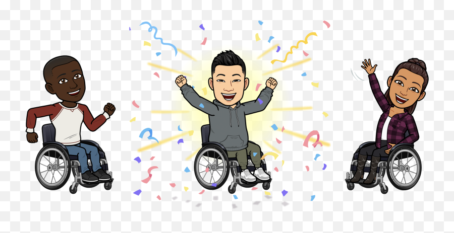 Bitmoji Wheelchair Representation For Inclusivity Project Emoji,Snapchat Sports Emojis