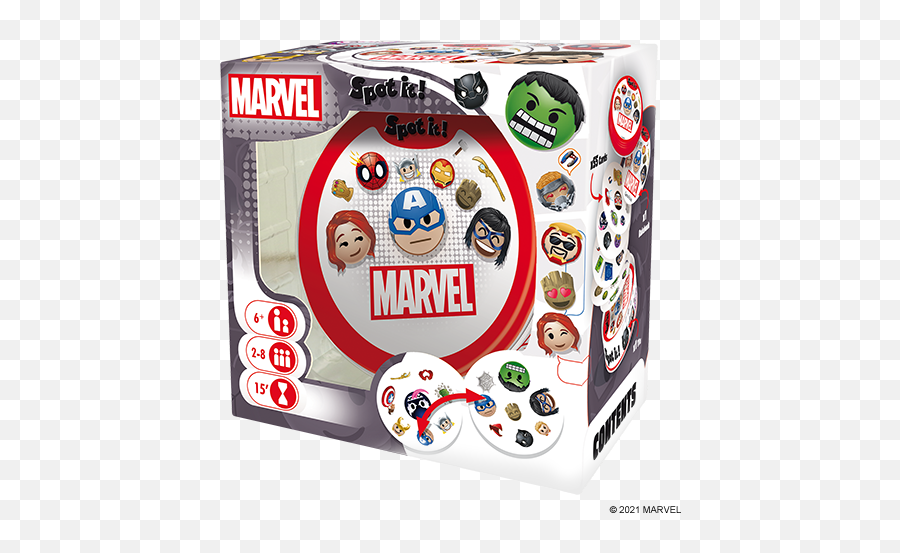 Spot It Marvel Emojis,Dot Emojis