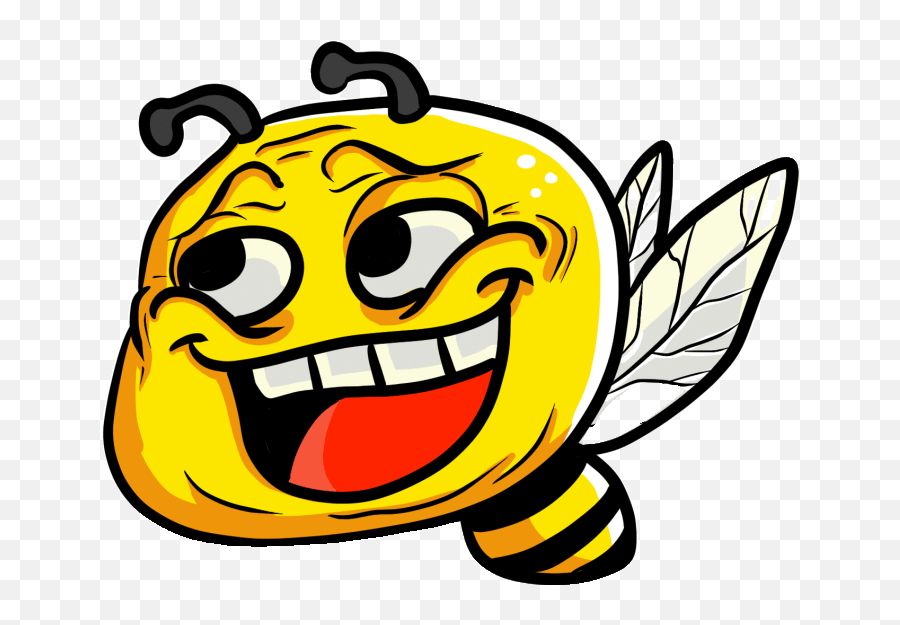 Re Meme Bee New Logo U2014 Creativecoin Emoji,Smile Scary Emoji