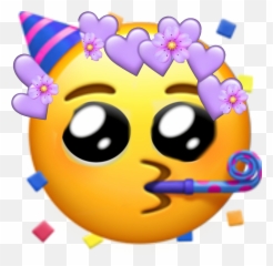 Emoji Pity Party Sticker - Iphone Emoji,Emoji Party Banner