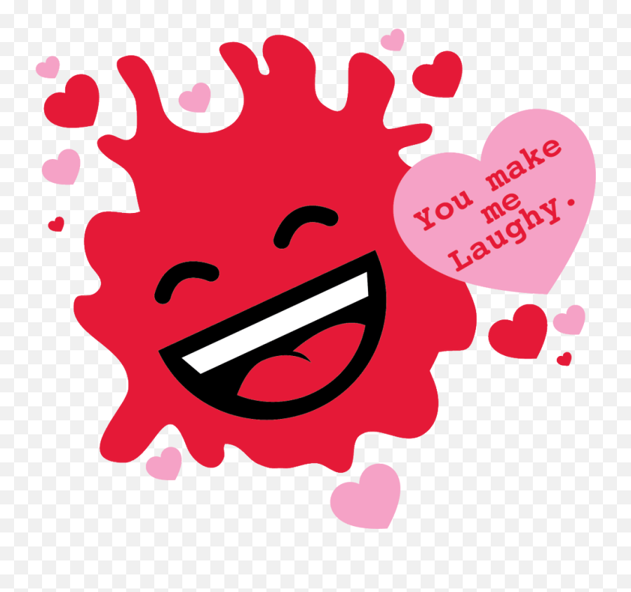 Lit Comedy - Laughing Label Transparent Background Emoji,Hairy Heart Emoji
