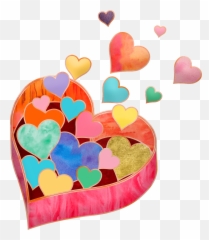 Free Photo Hearts Watercolor Valentine - Watercolor Valentine Png Emoji,Valentine Emotions