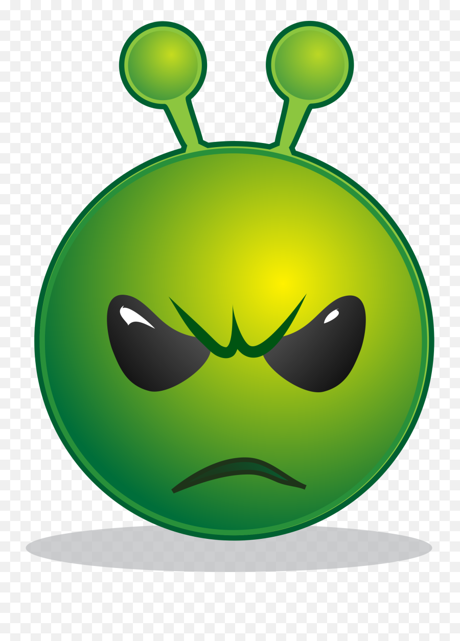 Alien Smiley Emoji - Smiley Alien,Alien Emoji
