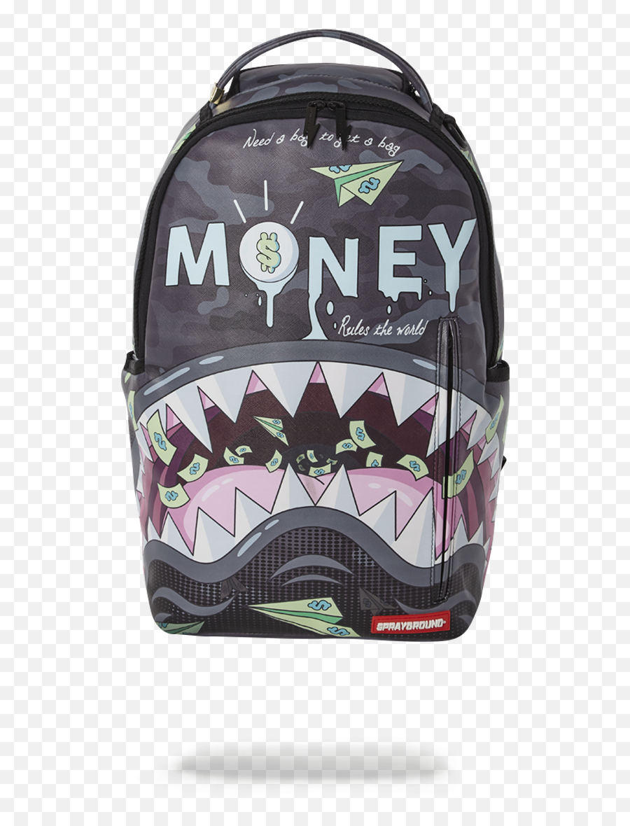Money Monster Backpack - Money Sprayground Backpack Emoji,Buy Emoji Backpack