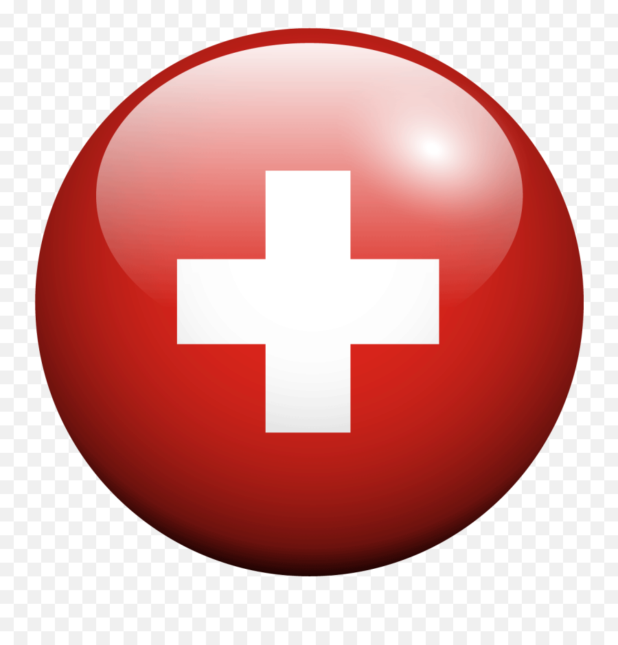 1501 X 1501 4 0 - Bandera De Suiza Redonda Clipart Full Cruz Roja En Circulo Emoji,Infografia De Emojis