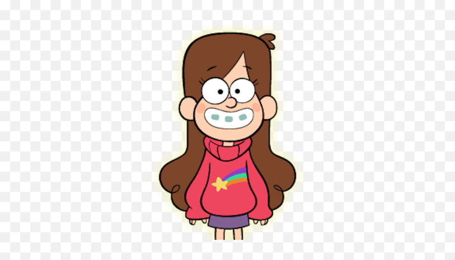 Mabel Pines Disney Wiki Fandom - Mabel Pines Emoji,Emoticon Un Rostro Egoista