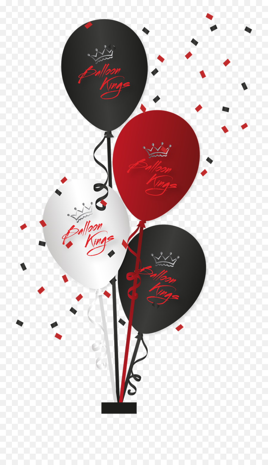 Centerpiece Of 4 Balloons - 3 Balloons Emoji,Emoji Centerpiece Ideas
