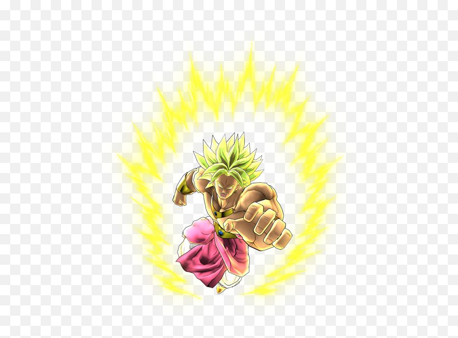 Dragon Ball Z Battle Of Z Broly Artwork - Fictional Character Emoji,Dragon Ball Touches My Emotions