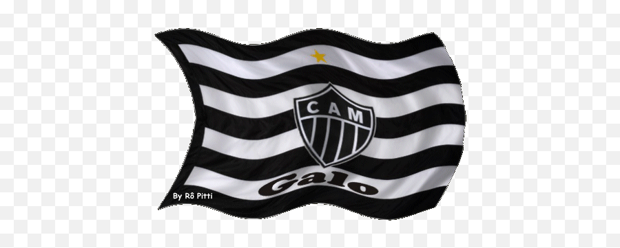 Frases Atléticanas - Bandeira Do Galo Gif Emoji,Frases Para Foto Sozinha Com Emojis