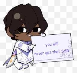 Too Lucky - Fgo Arjuna Spook Emoji,No Emotion For Rolling Gacha
