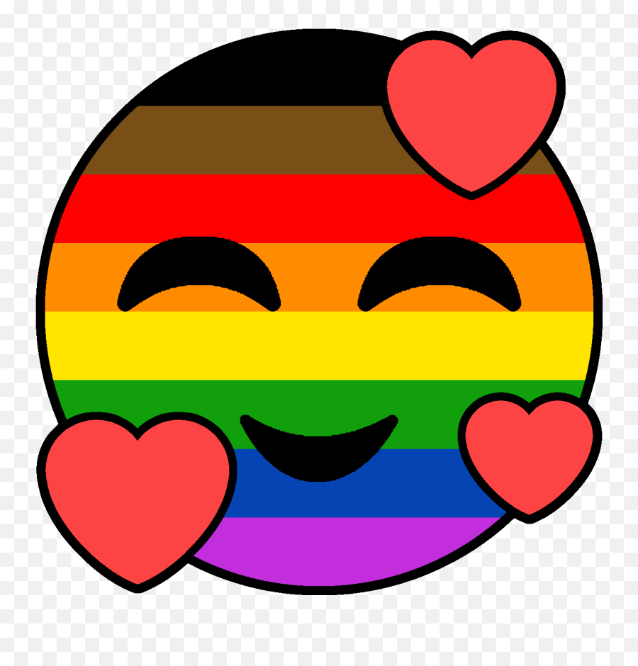 Pin - Happy Emoji,Lgbt Flag Emoticons
